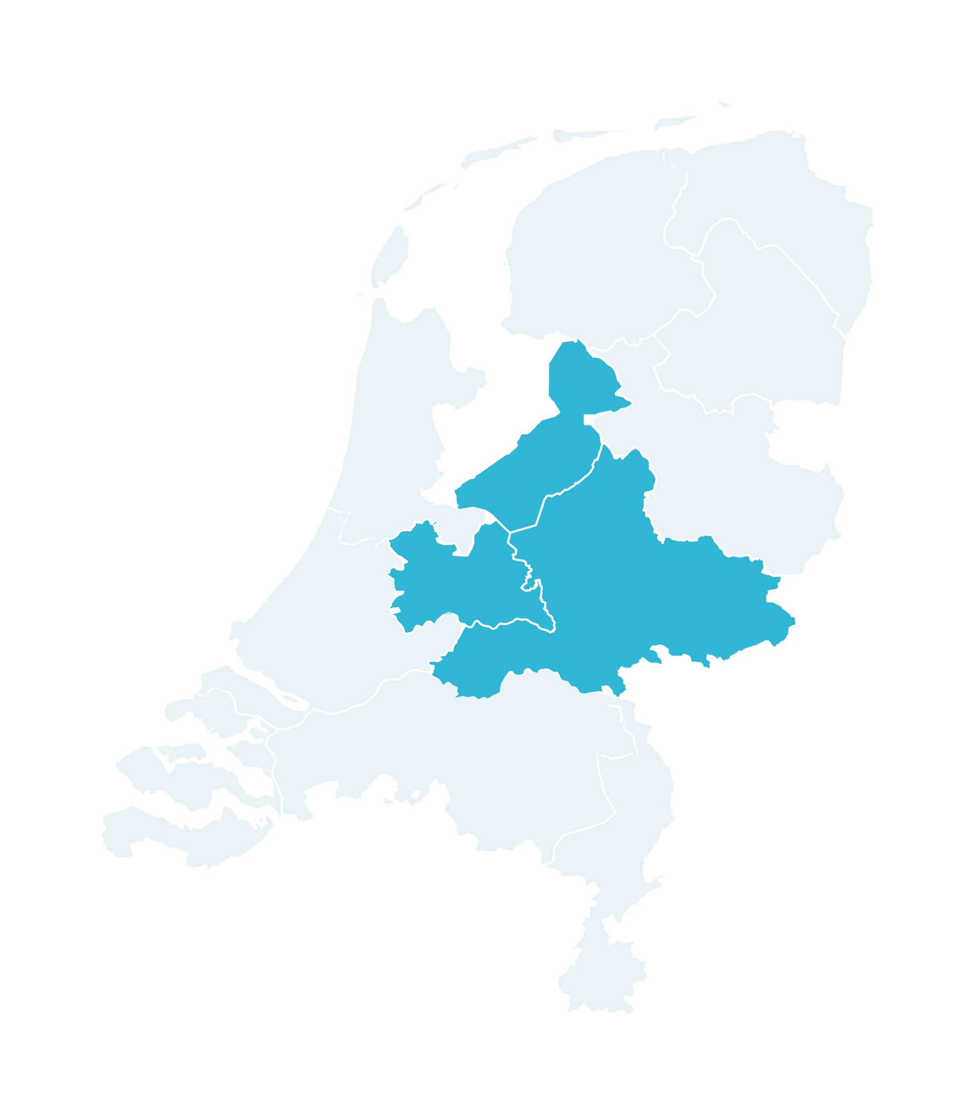 FGU regio kaart