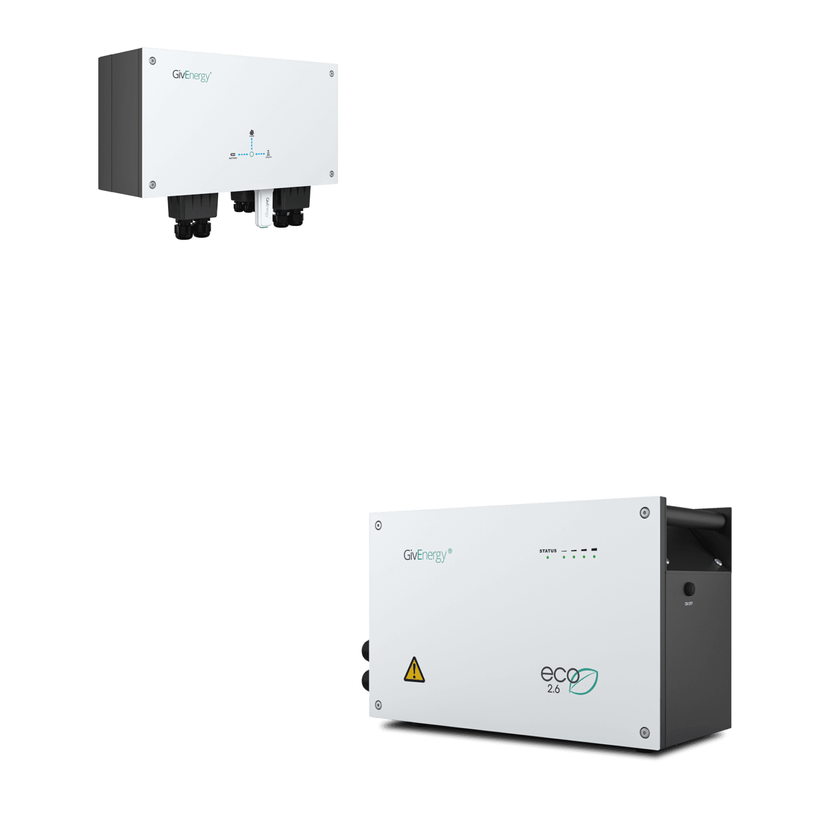 2.6 kWh GivEnergy thuisbatterij met 3 kW omvormer (1-fase)