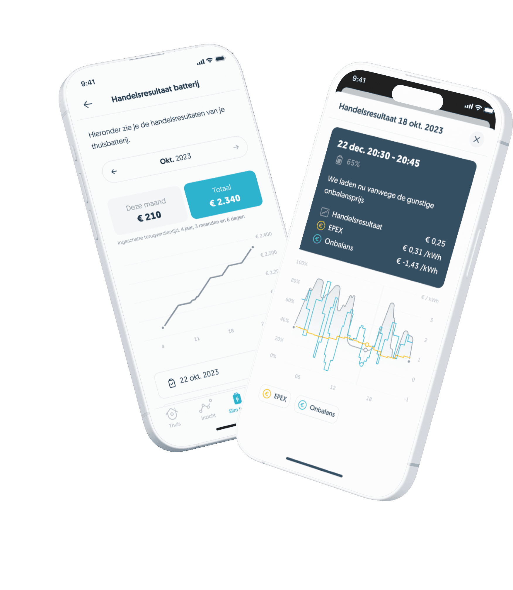 Slim stroom handelen Frank App