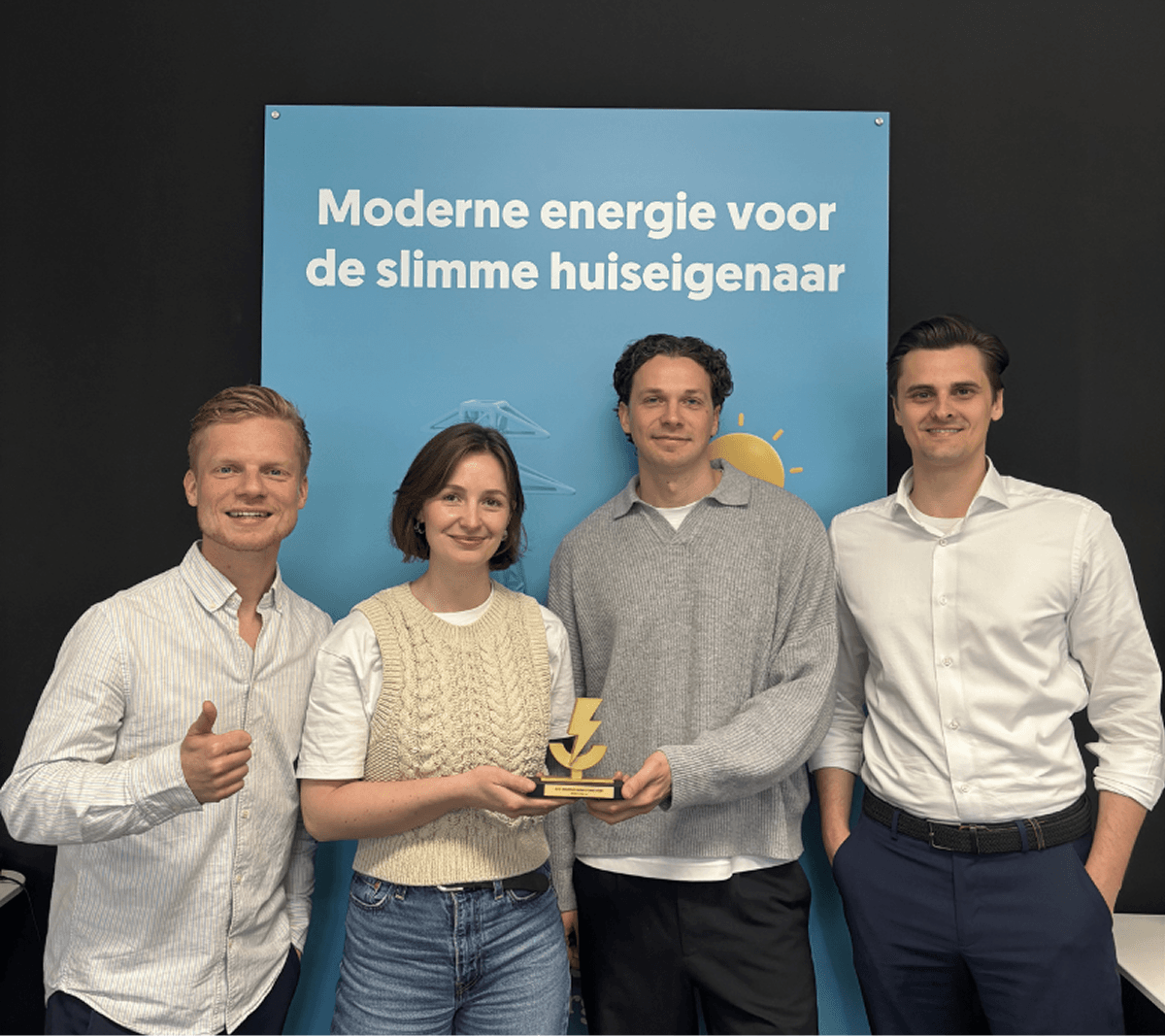 Overstappen Award in ontvangst genomen