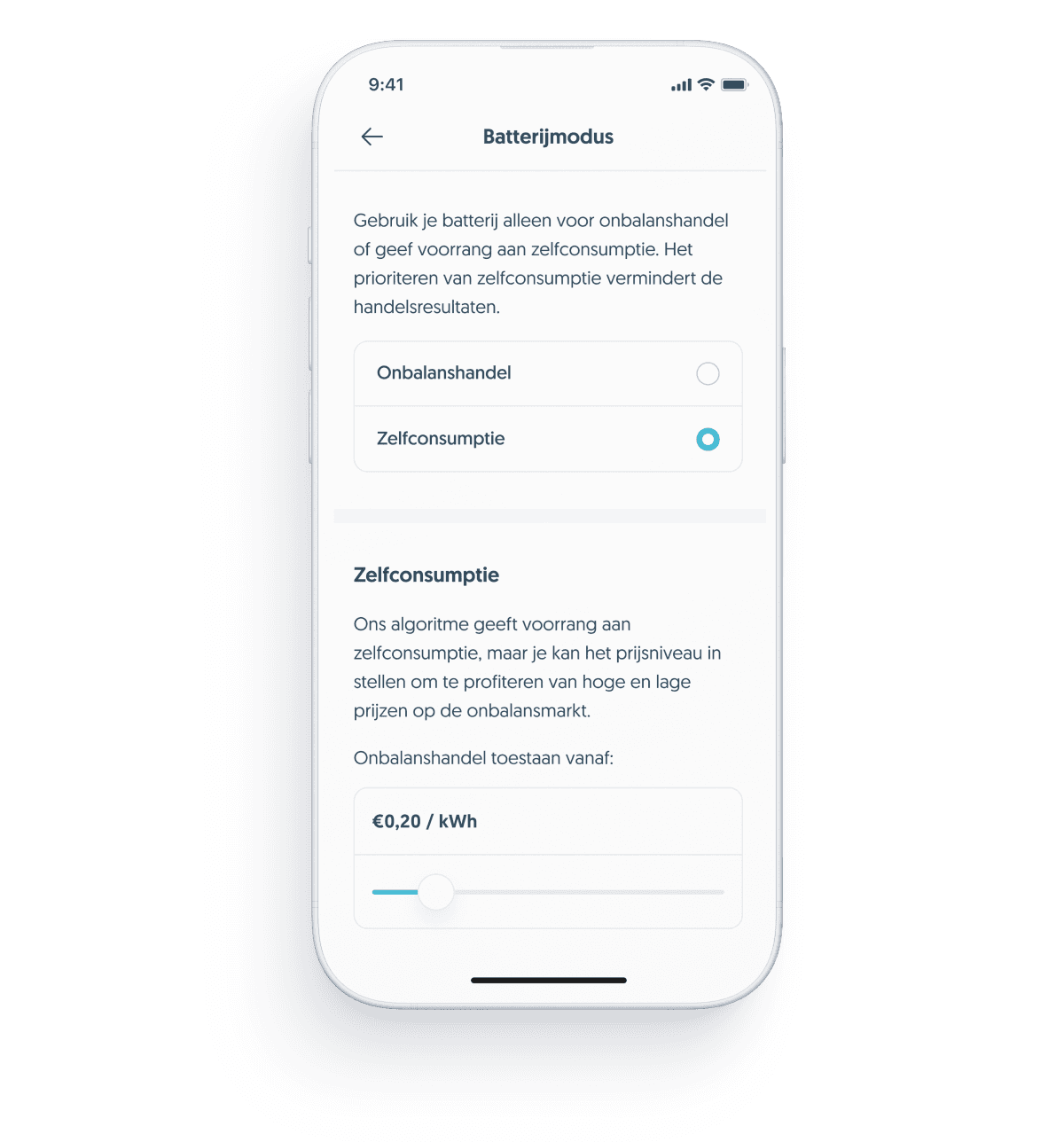 Rendement thuisbatterij