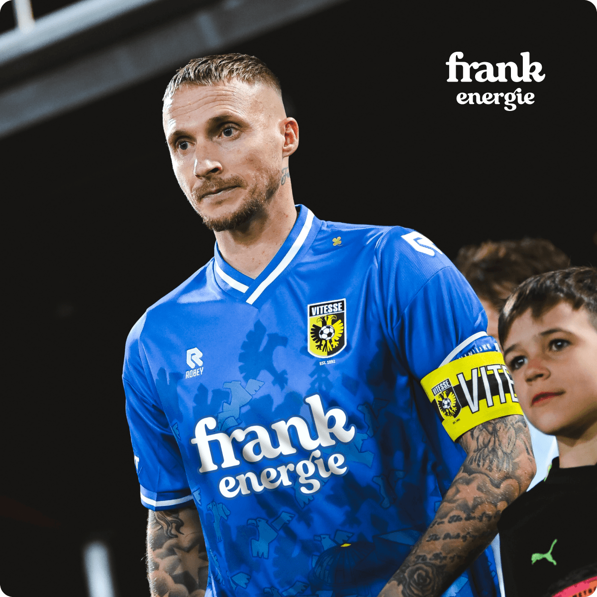 Frank is trotse hoofdsponsor Vitesse